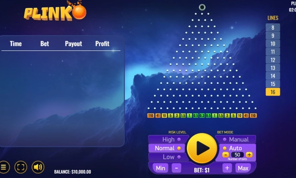 How to play Plinko Game Choose Your Plinko Bet